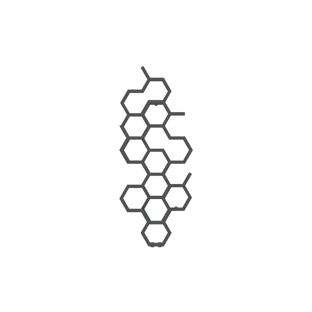 HEX - 486 - 1220 - RAL 7016