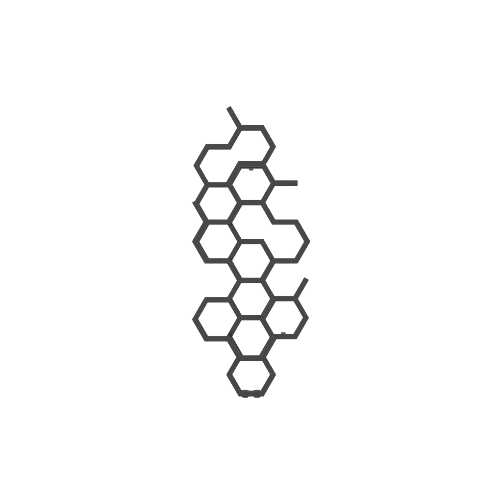 HEX - 486 - 1220 - RAL 9004